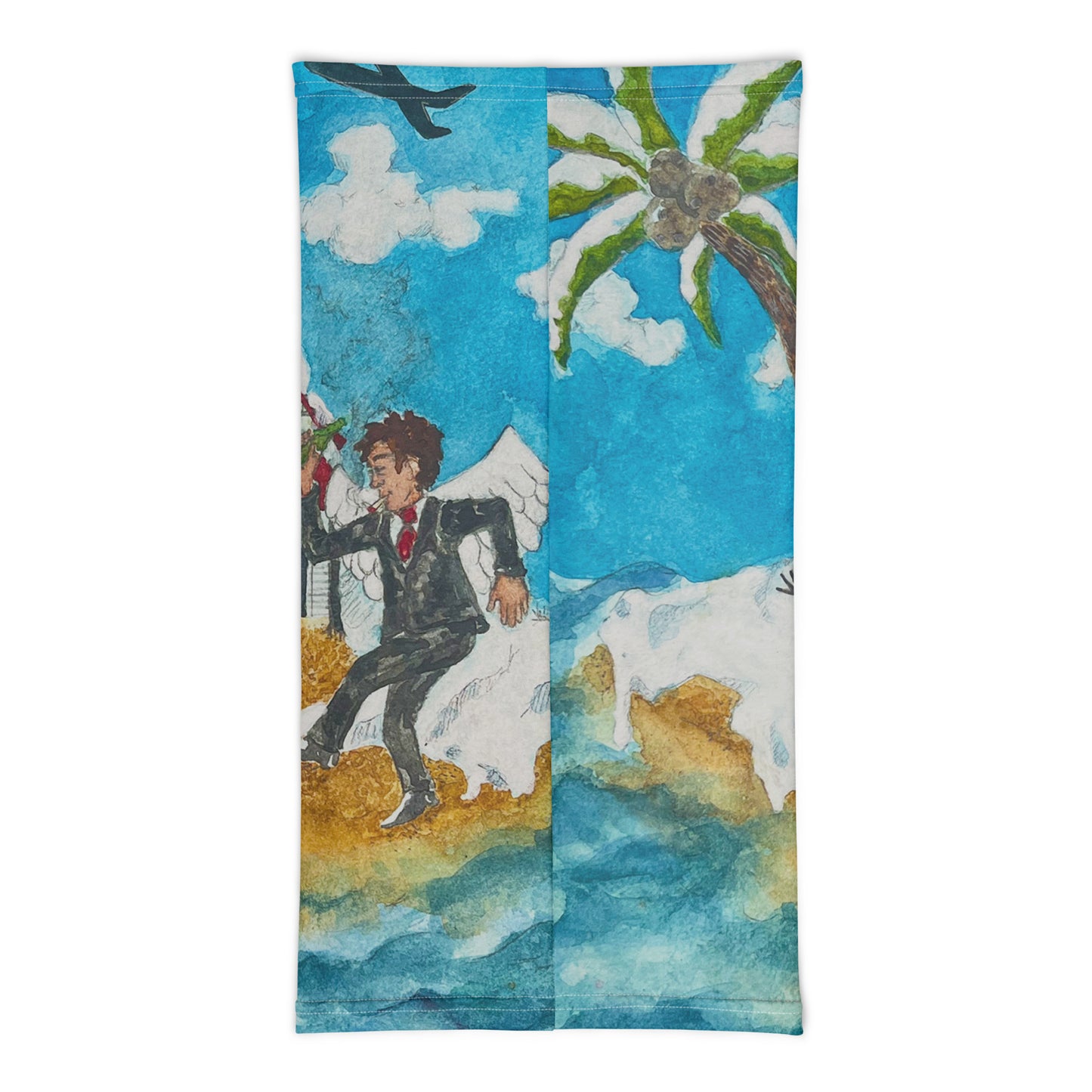 Tropical Christmas Single Neck Cover