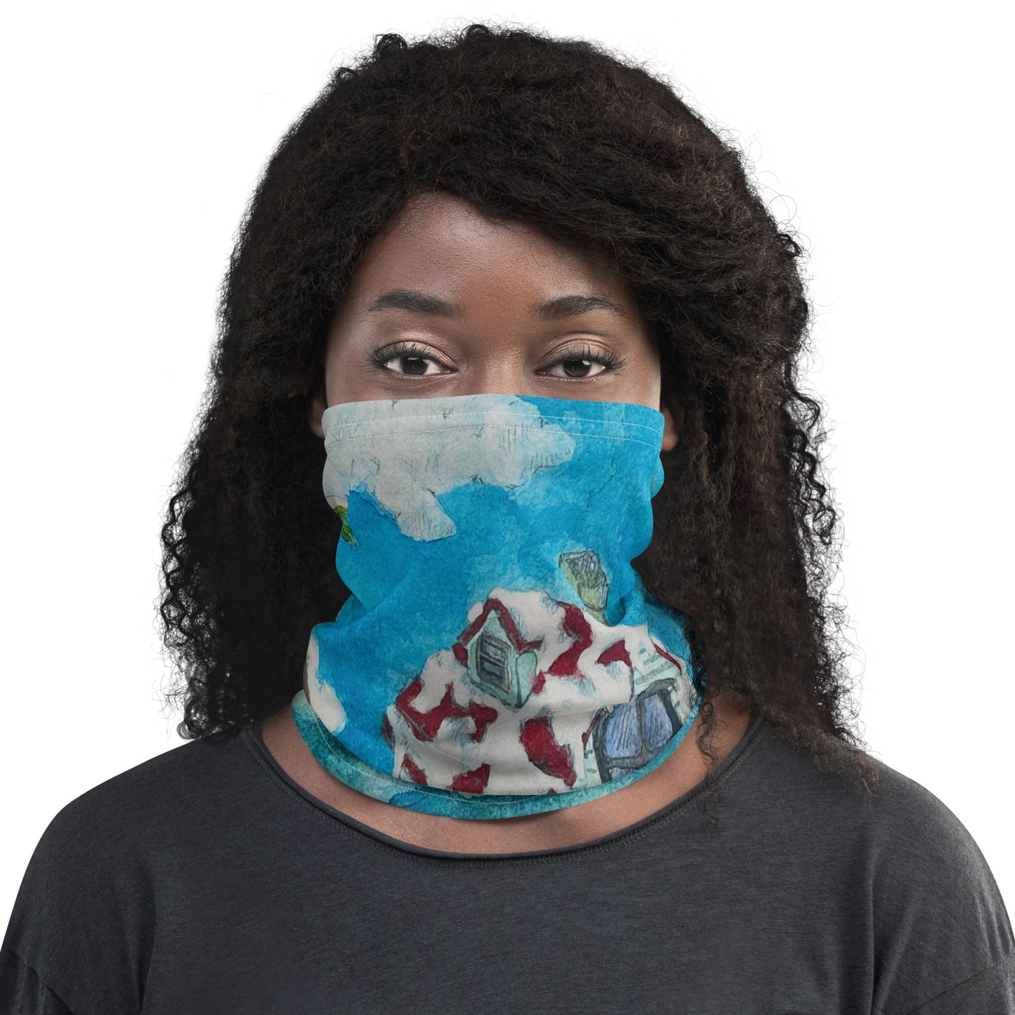 Tropical Christmas Single Neck Cover