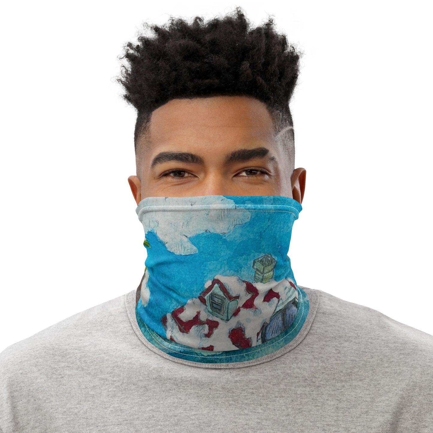 Tropical Christmas Single Neck Cover