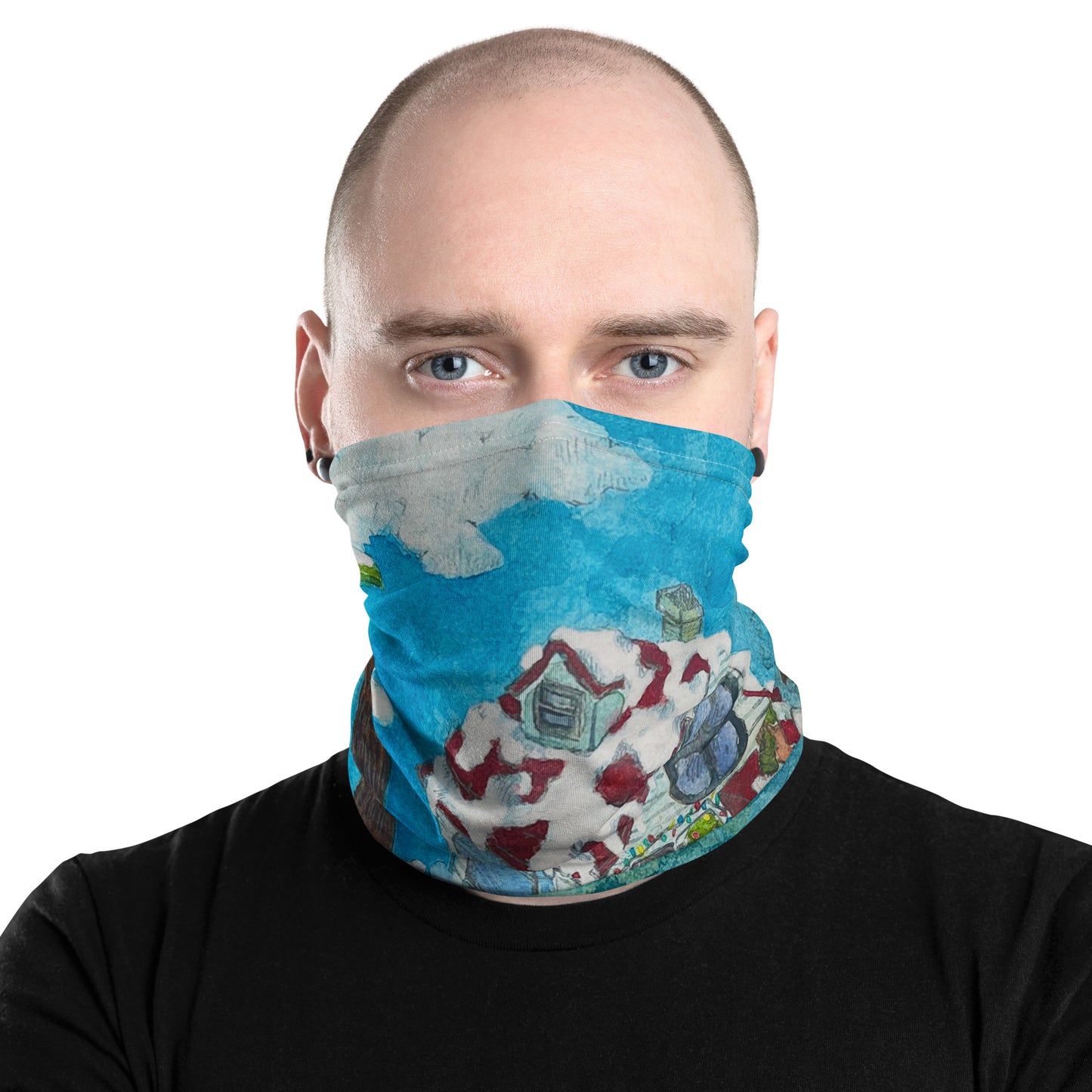 Tropical Christmas Single Neck Cover