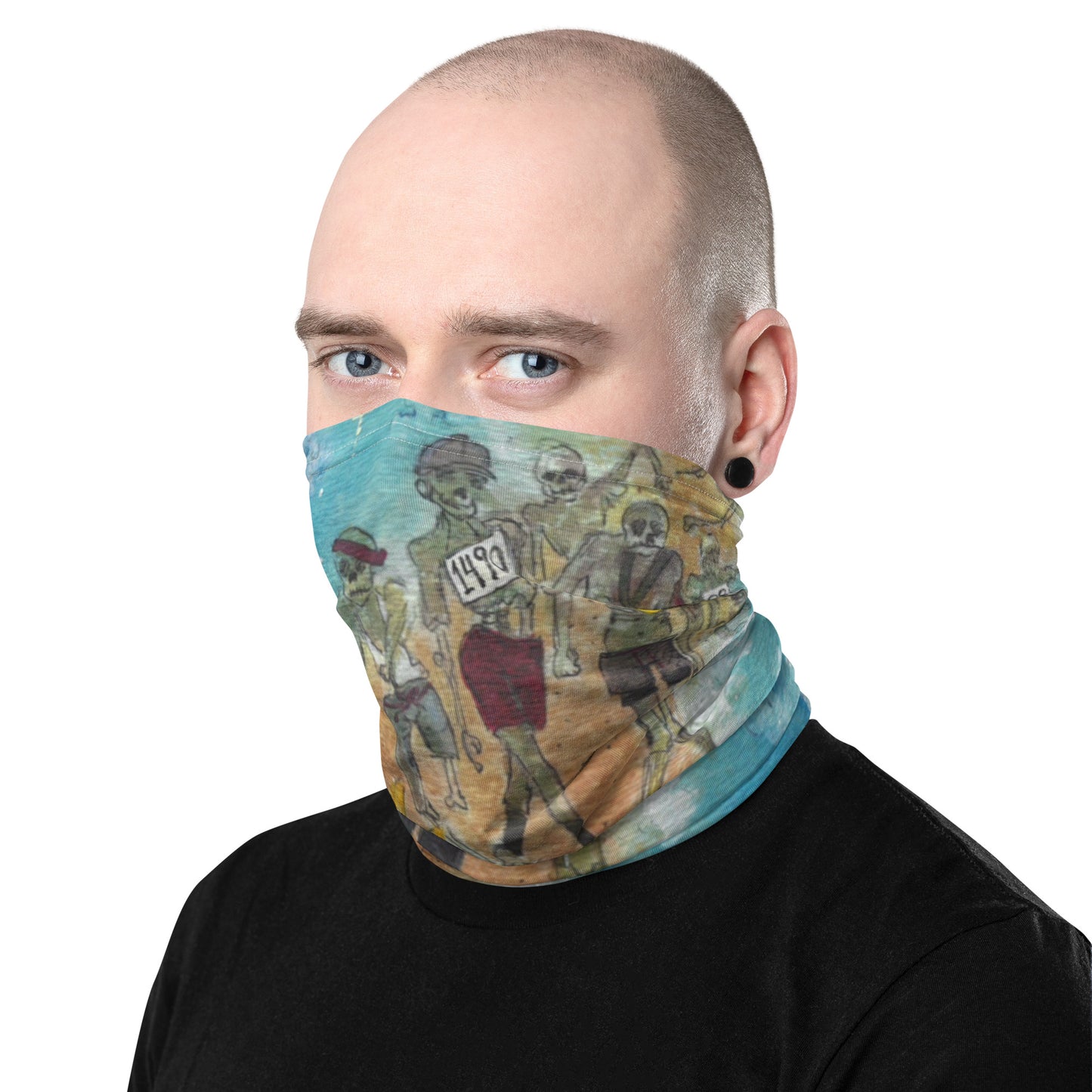 My First Half Marathon Single Neck Cover