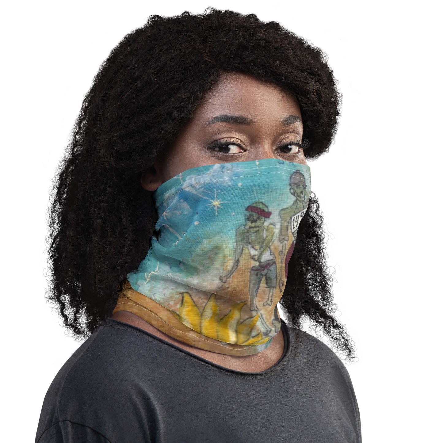 My First Half Marathon Single Neck Cover