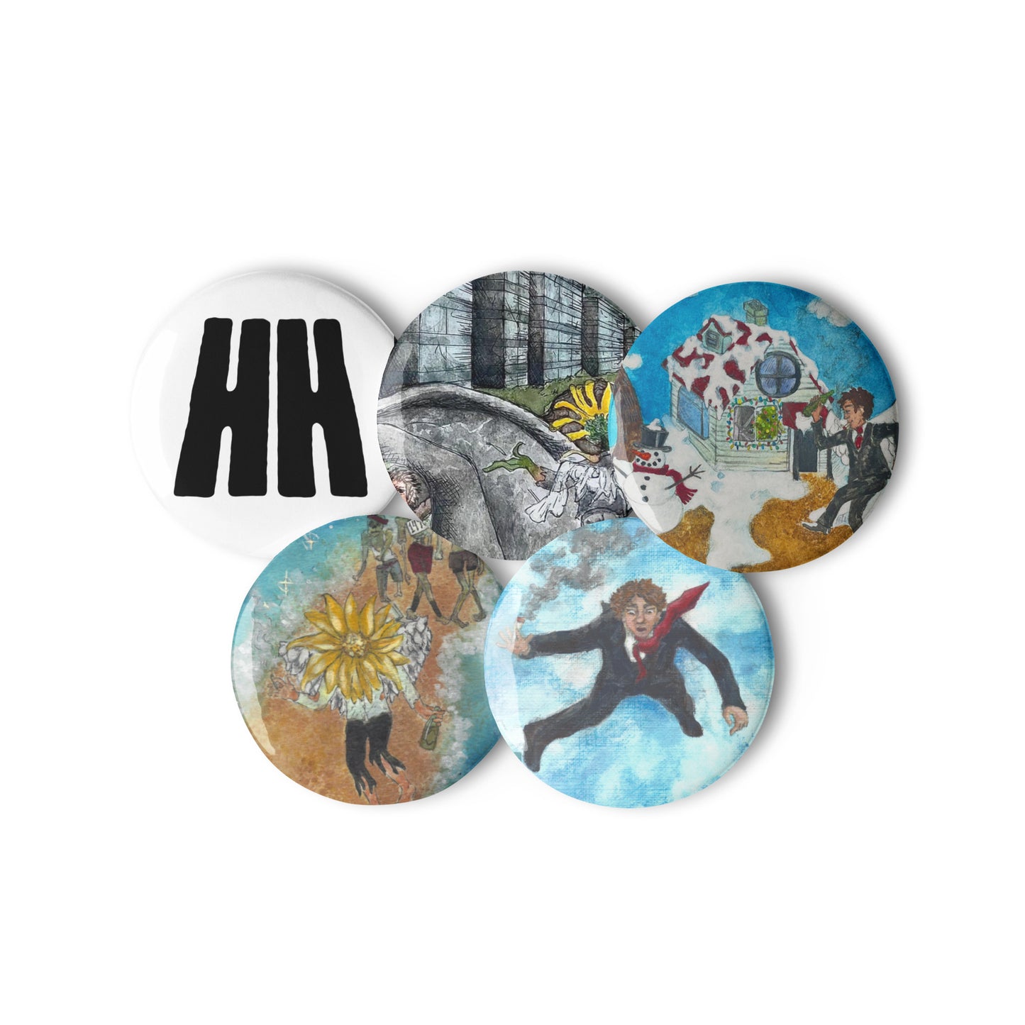 Single Cover Button Collection